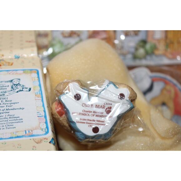 Enesco Cherished Teddies Exclusive Member Benefit Box Charter Membearship 1995 - Picture 3 of 5